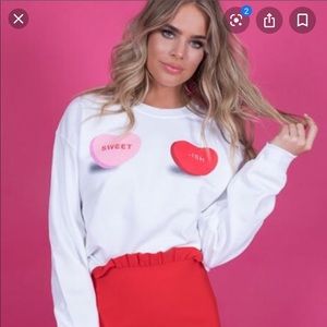 Jessie James decker kittenish v day sweatshirt